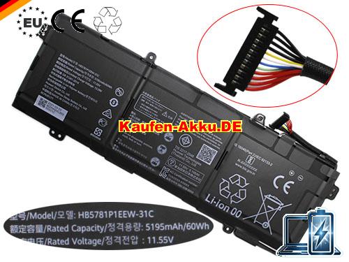  Images 1 Of EU Hb5781p1eew-31a Baterie Hb5781p1eew-31c Pentru Huawei  Matebook 13s 14s 60wh