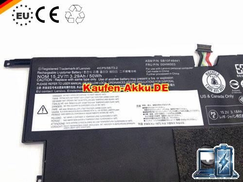 Images 2 Of EU 50wh Echt Lenovo 00hw003 00hw002 Batterie Für X1 Carbon3