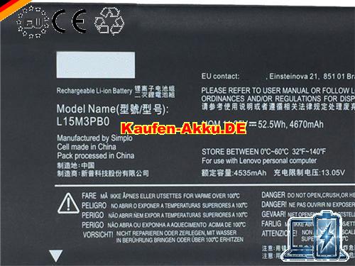 Images 2 Of EU Originální Lenovo L15m3pb0 Baterie Pro Flex 41470 Series Notebook