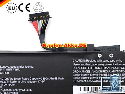 Images 5 Of EU Autentico Lenovo L19c4pc0 Batteria 15.36v 4icp4/62/100 60wh