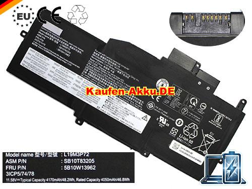  Images 1 Of EU Autentico L19m3p72 Batteria L19m3p73 Per Lenovo Thinkpad X1 Nano G1 Series 11.58v 
