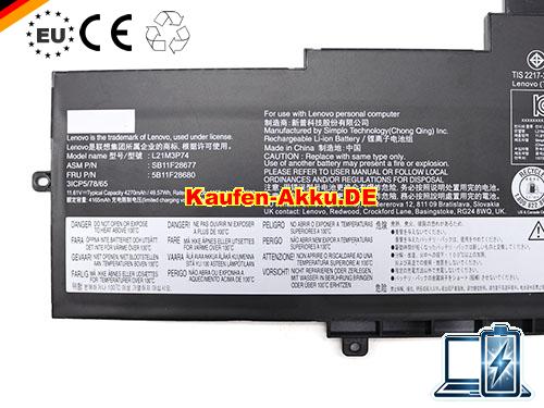 Images 4 Of EU Echt L21c3p74 Batterie L21l3p74 Für Lenovo Thinkpad X1 Seies Li-ion 49.57wh