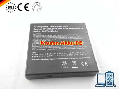 Images 4 Of EU Mitac Bp-8x99, Bp-8599, Minote 8399, Minote 8599 Series, Easy Note F7 F5, 441684400003, 441684400011 Battery 4400mah 8-cell