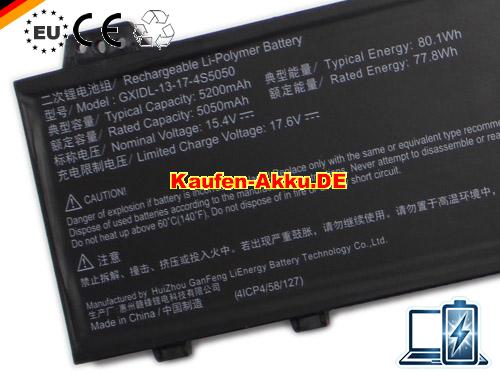 Images 4 Of EU Echt Mechrevo Gxidl-13-17-4s5050 Laptop Batterie, 15.4v 80.1wh