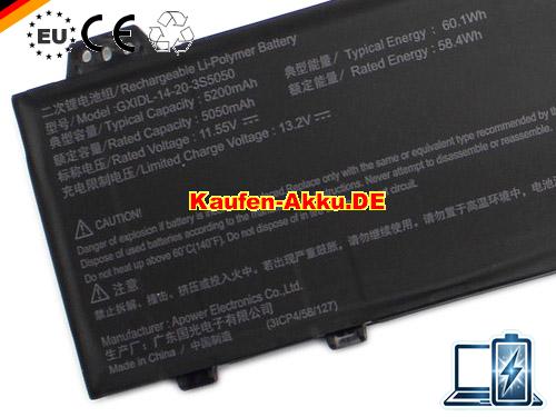 Images 4 Of EU Echt Mechrevo Gxidl-14-20-3s5050 Batterie, 11.55v 5200mah 60.1wh