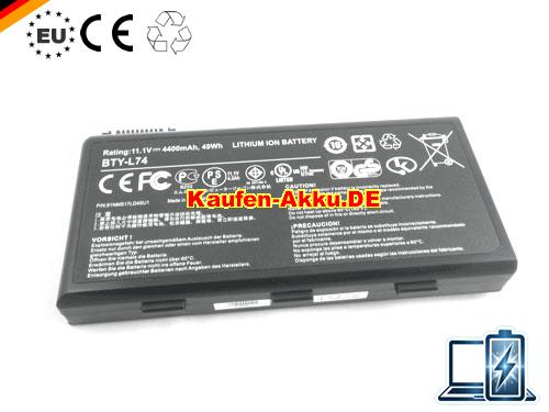 Images 5 Of EU Neu Msi A6200 Cx600x A5000 A6000 Cr700 Bty-l74 Bty-l75 Batterie