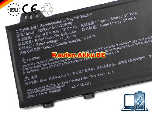  Images 4 Of EU Echt Mechrevo Gxidl-13-17-3s5050 Batterie 11.55v 5050mah 60.1wh