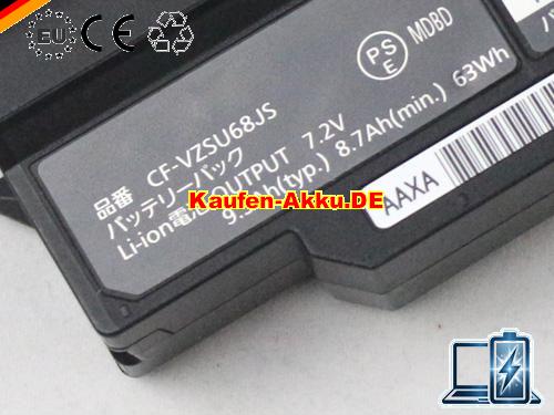 Images 1 Of EU Autentic Cf-vzsu68js Baterie Pentru Panasonic Cf-j10 Cf-j9 Laptop 63wh Black