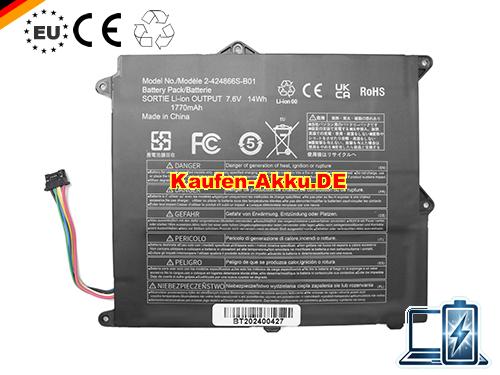  Images 1 Of EU Brand Neu 2-424866s-b01 Batterie Für Panasonic Cf-xz6 Series Laptop 14wh 1770mah