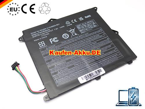  Images 2 Of EU Brand Neu 2-424866s-b01 Batterie Für Panasonic Cf-xz6 Series Laptop 14wh 1770mah