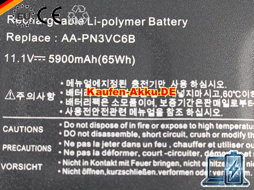 Images 3 Of EU Rech11.1v 5900mah Aa-pn3vc6b Batteria Aa-pn3nc6f Per Samsung Qx 410 Qx310