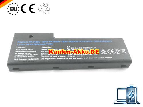  Images 5 Of EU Toshiba Pa3480u-1brs, Pa3480u-1bas, Pa3479u-1brs, Satellite P100 Satellite P105 Series înlocuire Laptop Baterie 9-cell