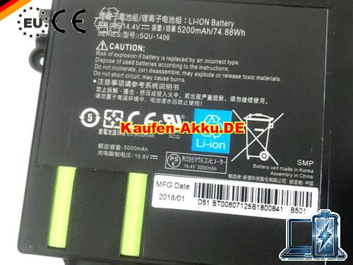 Images 2 Of EU Thunderobot Squ-1406 Batterie Für 911gt 911m Series Laptop