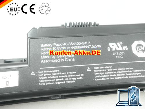 Images 5 Of EU Echt I40-3s4400-g1l3 Batterie Für Uniwill Founder R410 Laptop 52wh