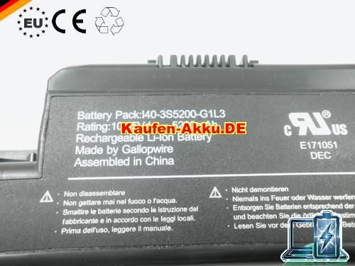  Images 5 Of EU Uniwill I40-3s5200-g1l3 Laptop Batterie Für Roma 1000