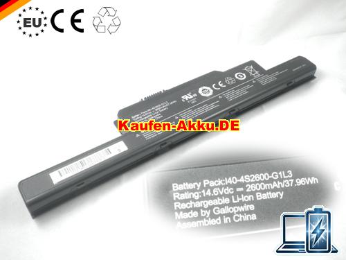 Images 1 Of EU Uniwill I40-4s2600-g1l3 14.6v 2600mah, 37.96wh Made By Gallopwrie Batterie