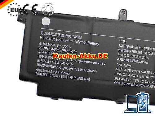Images 4 Of EU R14b07w Batterie Für Xiaomi Book Pro 14 2022 Li-polymer 7.72v 7254mah