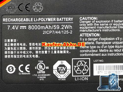 Images 5 Of EU Rechargeable 2icp7/44/125-2 Baterie Pro Xplore Ix101b2 Xslate B10 7.4v 8000mah